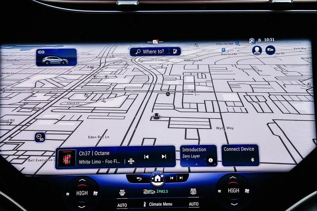 used 2023 Mercedes-Benz EQS 580 car, priced at $49,440