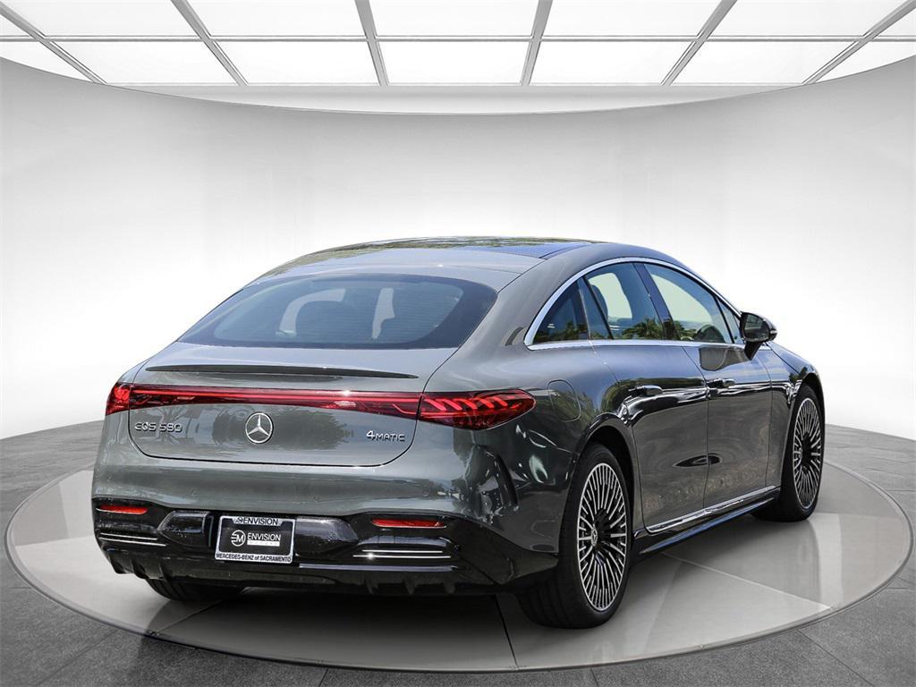 used 2024 Mercedes-Benz EQS 580 car, priced at $137,490