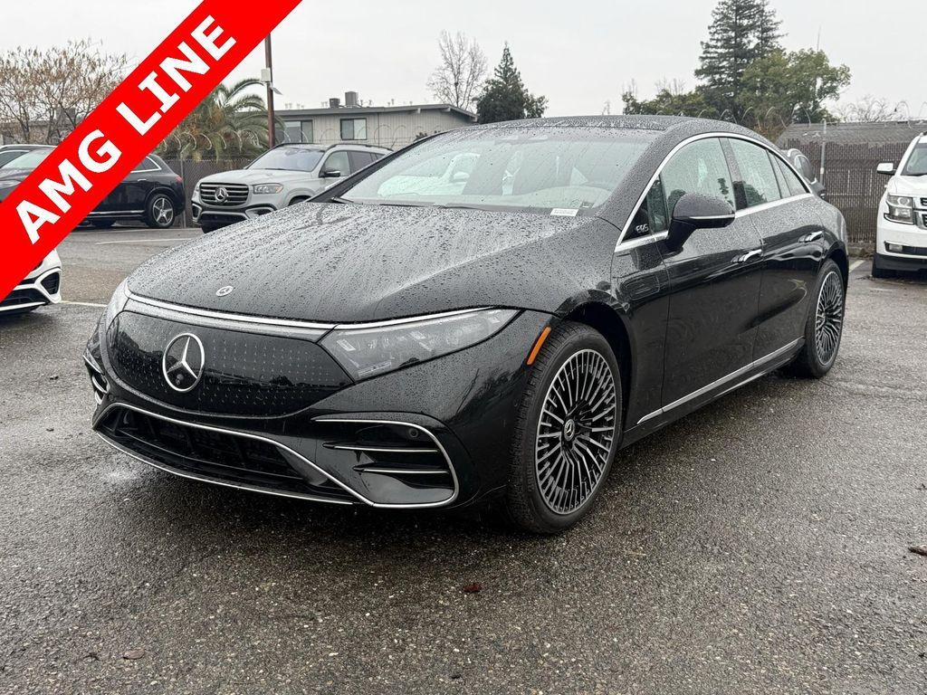 used 2024 Mercedes-Benz EQS 450 car, priced at $64,995