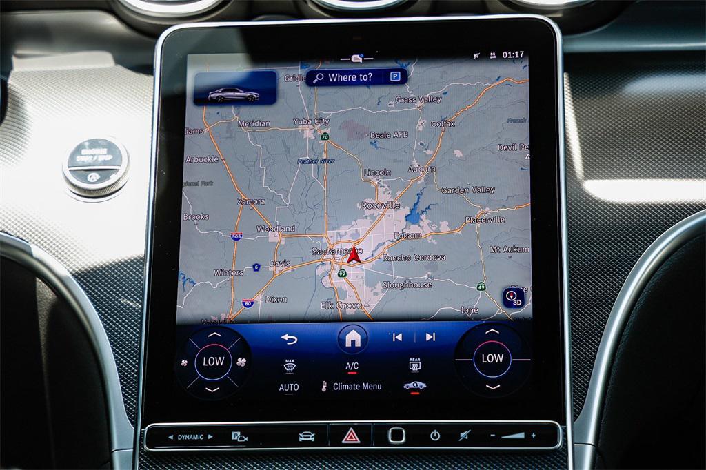 new 2025 Mercedes-Benz C-Class car, priced at $57,980