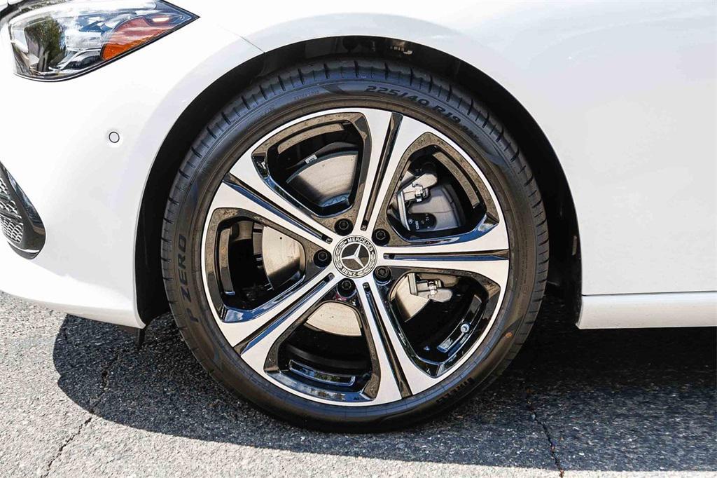 new 2025 Mercedes-Benz C-Class car, priced at $51,055
