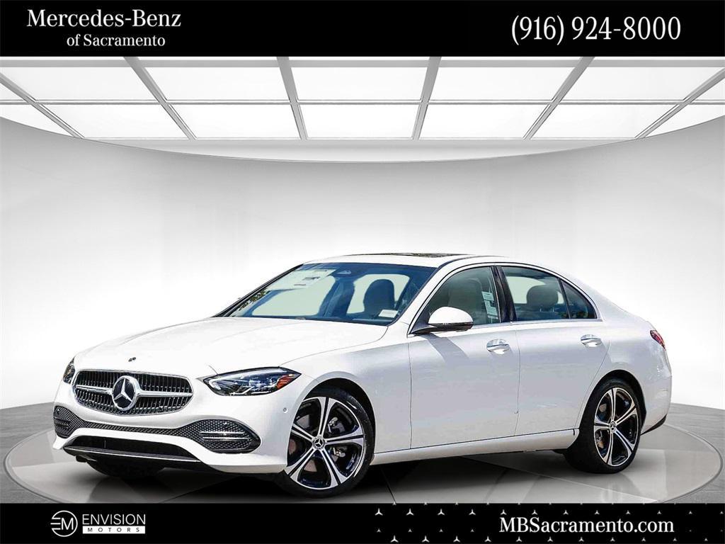 new 2025 Mercedes-Benz C-Class car, priced at $51,055