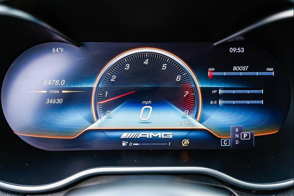 used 2022 Mercedes-Benz AMG C 43 car, priced at $45,990