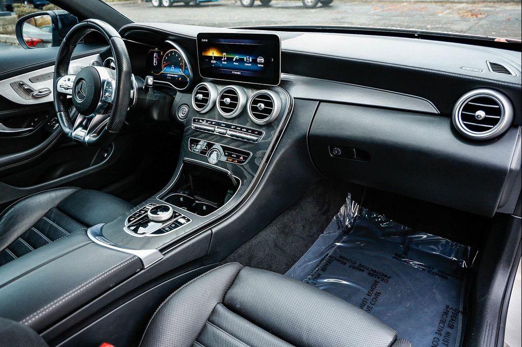 used 2022 Mercedes-Benz AMG C 43 car, priced at $45,990