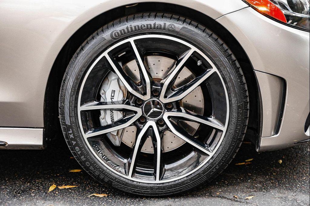 used 2022 Mercedes-Benz AMG C 43 car, priced at $45,990