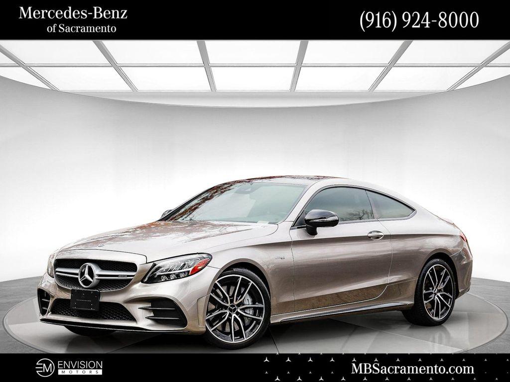 used 2022 Mercedes-Benz AMG C 43 car, priced at $45,990