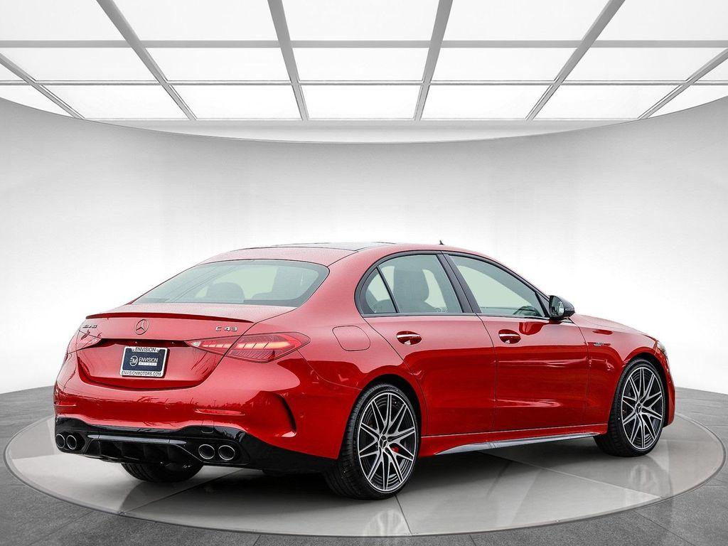 new 2026 Mercedes-Benz AMG C 43 car, priced at $80,910
