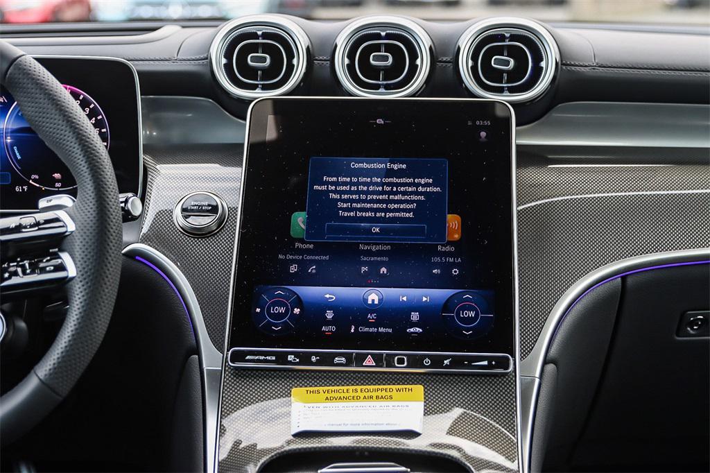 new 2025 Mercedes-Benz AMG GLC 63 car, priced at $102,080