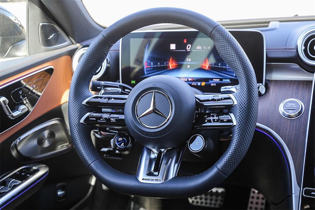 used 2024 Mercedes-Benz AMG C 43 car, priced at $66,885