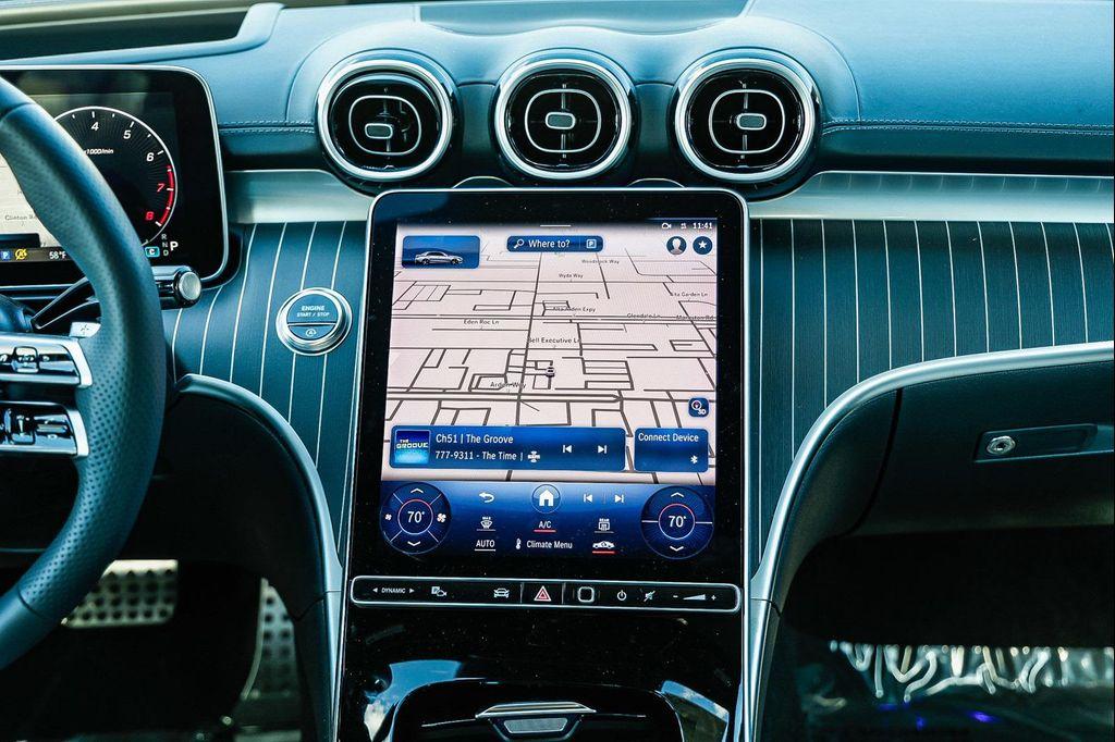 used 2024 Mercedes-Benz C-Class car, priced at $51,395