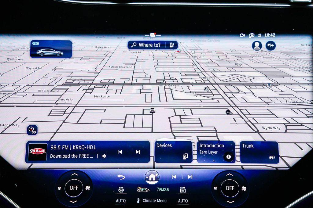 used 2022 Mercedes-Benz EQS 580 car, priced at $44,810