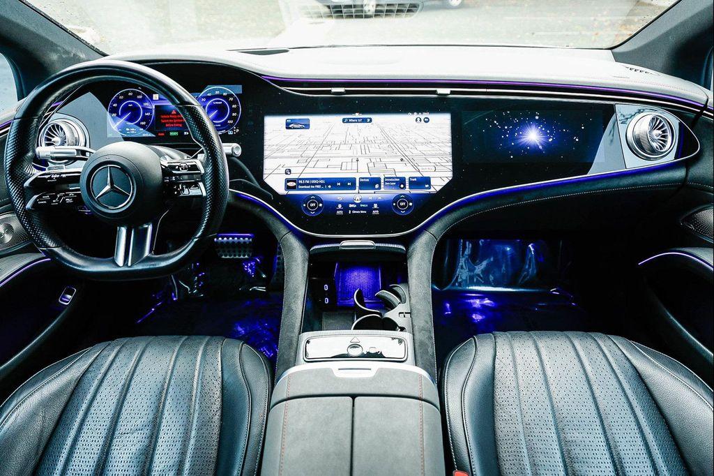 used 2022 Mercedes-Benz EQS 580 car, priced at $44,810