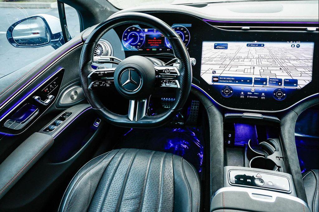 used 2022 Mercedes-Benz EQS 580 car, priced at $44,810