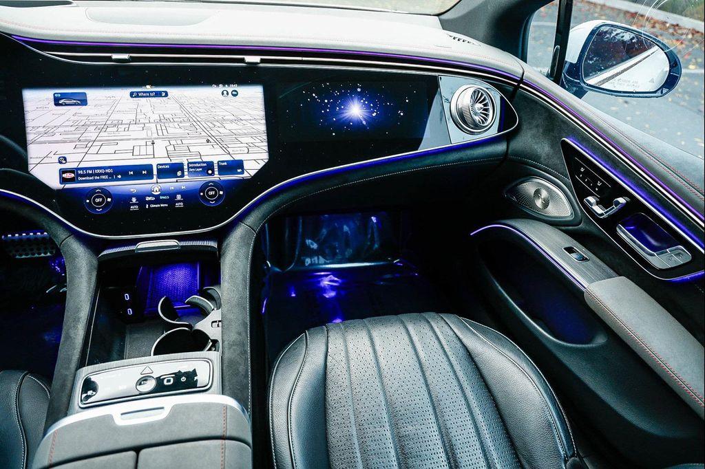 used 2022 Mercedes-Benz EQS 580 car, priced at $44,810