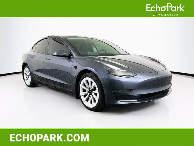 used 2023 Tesla Model 3 car, priced at $24,496