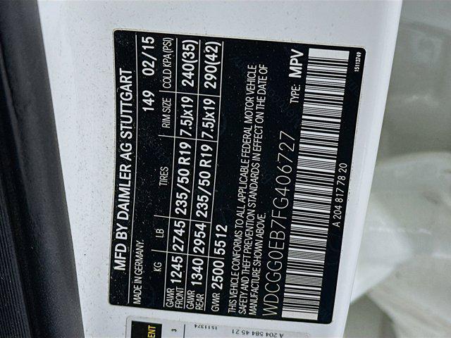 used 2015 Mercedes-Benz GLK-Class car, priced at $15,496