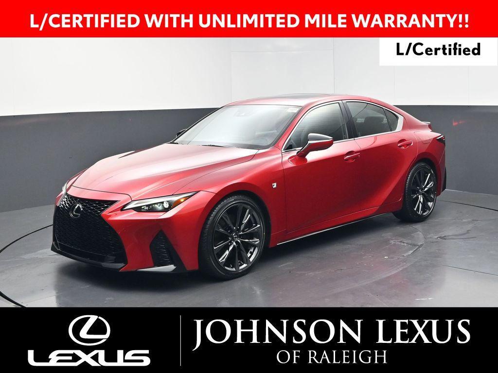 used 2023 Lexus IS 350 car, priced at $46,579