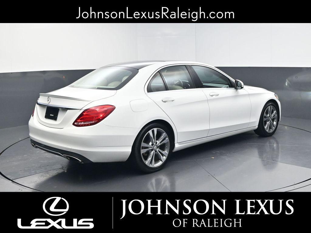 used 2015 Mercedes-Benz C-Class car, priced at $12,458