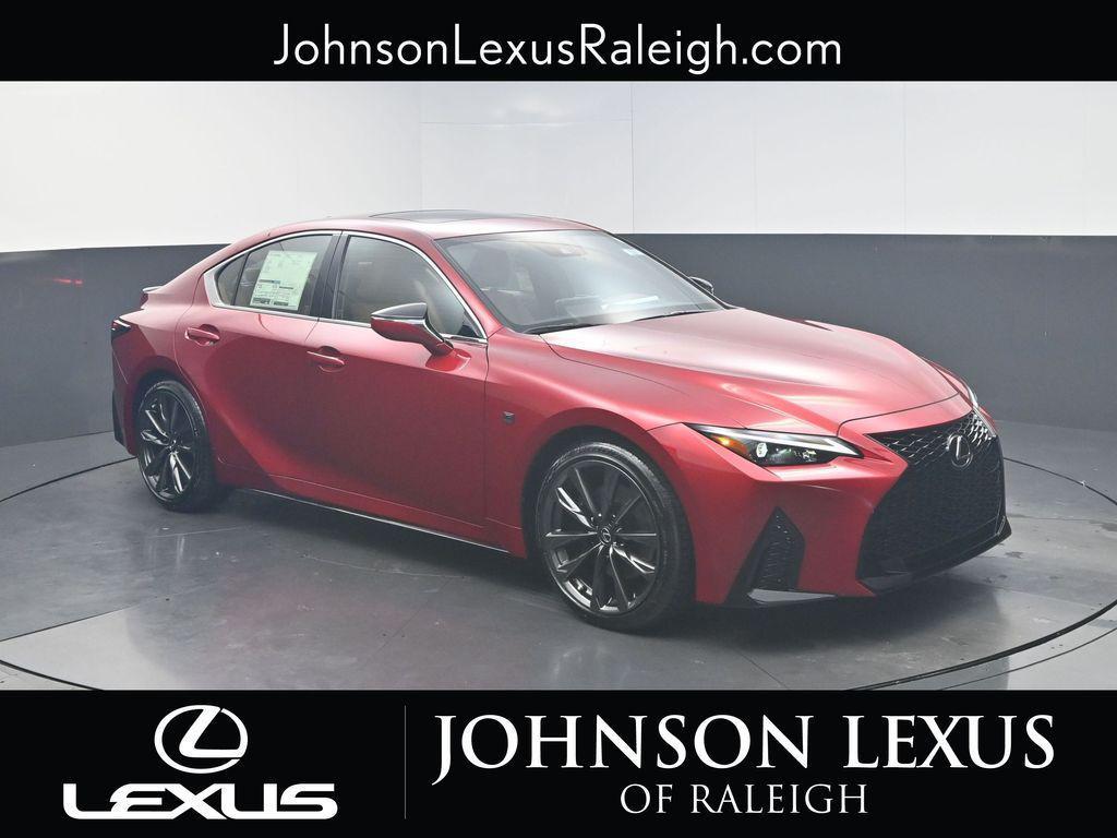new 2025 Lexus IS 350 car, priced at $47,153