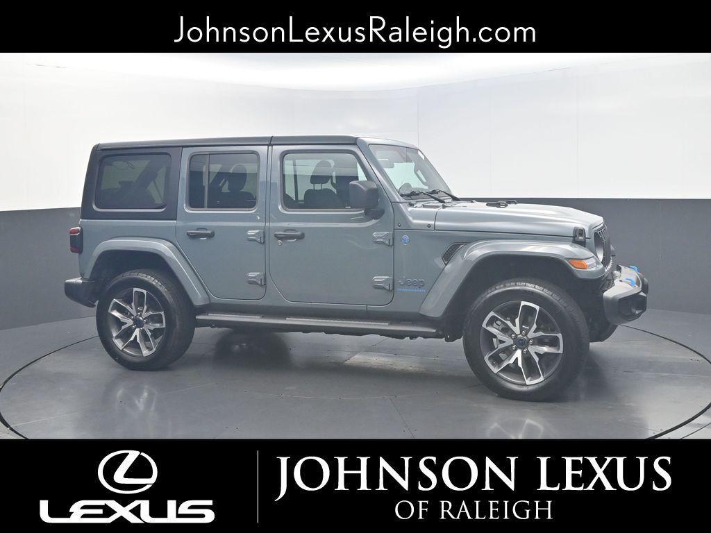 used 2024 Jeep Wrangler 4xe car, priced at $31,878