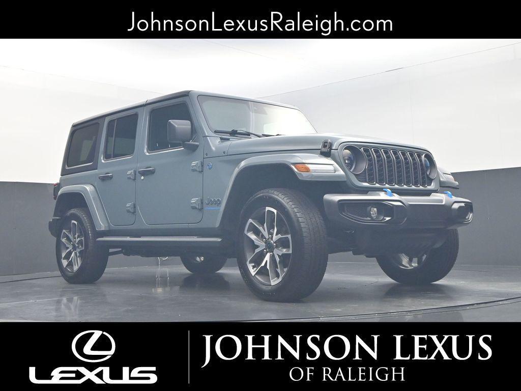 used 2024 Jeep Wrangler 4xe car, priced at $31,878