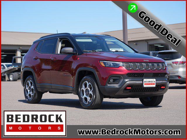 used 2022 Jeep Compass car, priced at $19,949