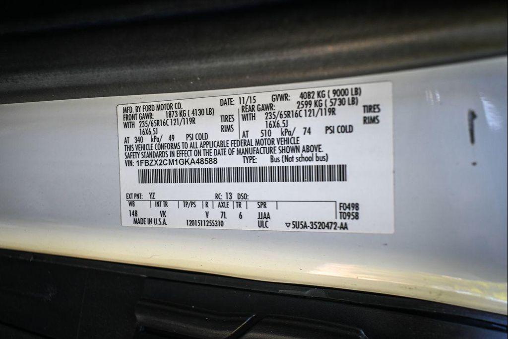 used 2016 Ford Transit-350 car, priced at $17,400