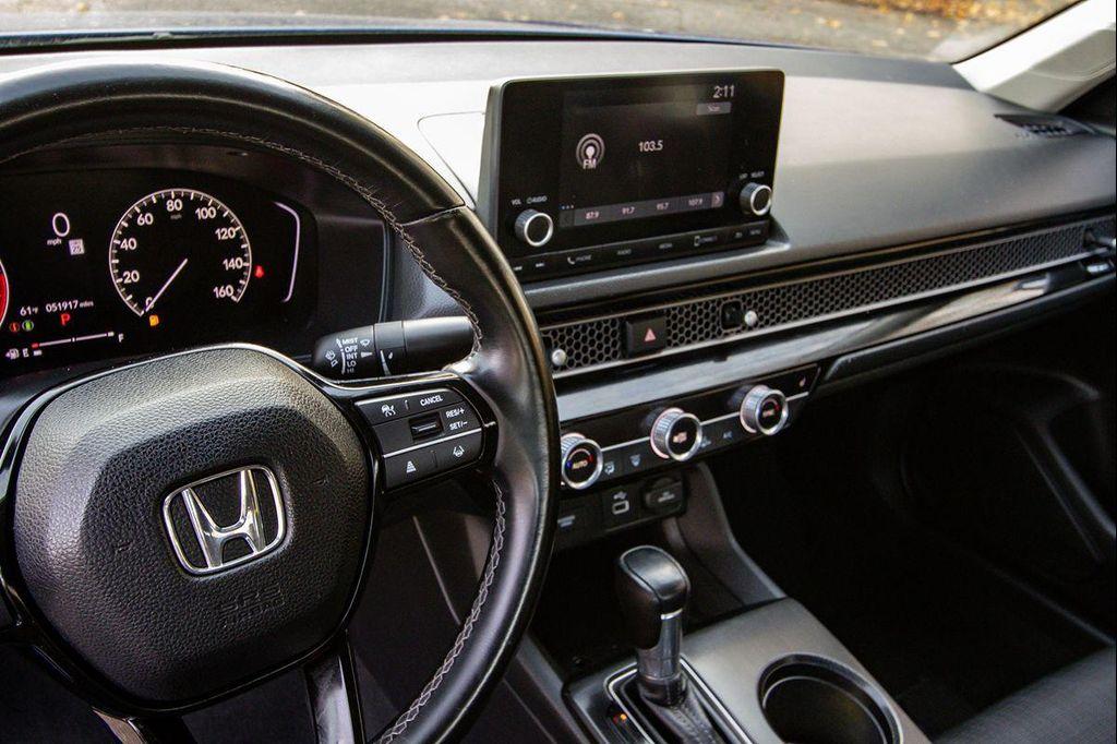 used 2022 Honda Civic car, priced at $18,500