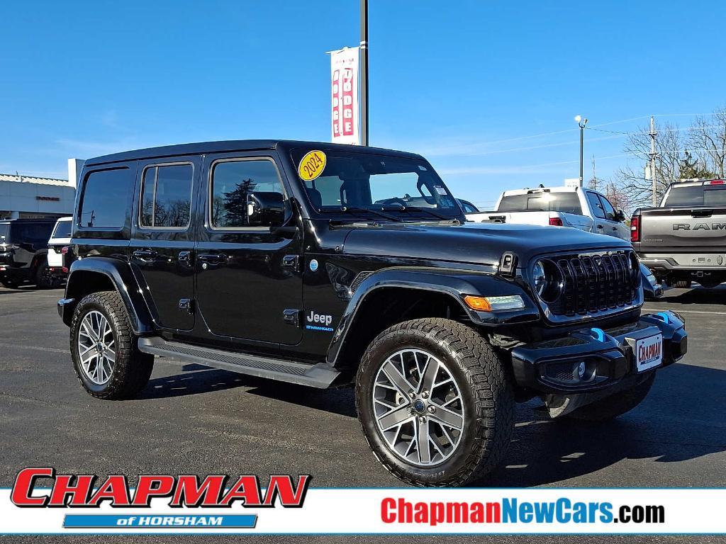 used 2024 Jeep Wrangler 4xe car, priced at $38,998