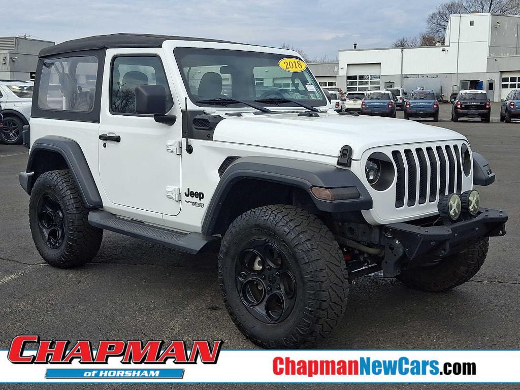 used 2018 Jeep Wrangler car, priced at $22,449