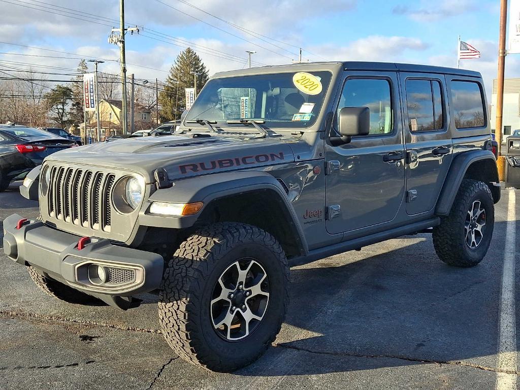 used 2020 Jeep Wrangler Unlimited car, priced at $23,335
