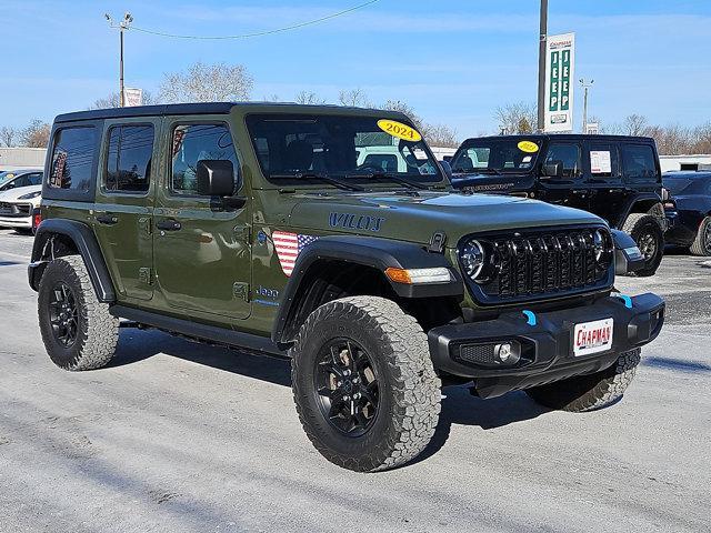 used 2024 Jeep Wrangler 4xe car, priced at $31,889
