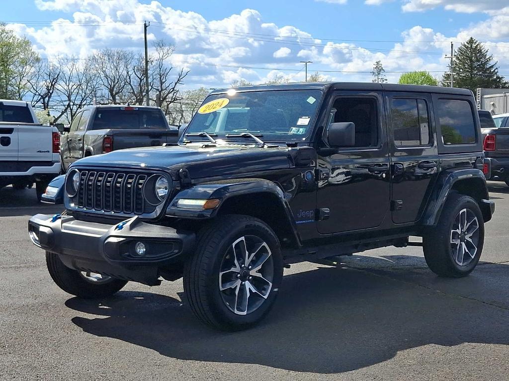 used 2024 Jeep Wrangler 4xe car, priced at $30,998