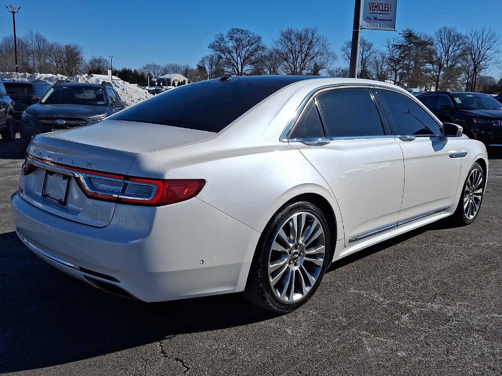 used 2017 Lincoln Continental car, priced at $19,998