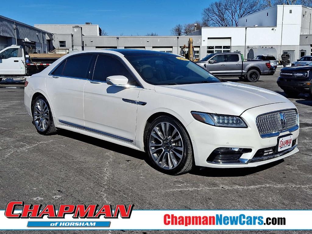 used 2017 Lincoln Continental car, priced at $19,998