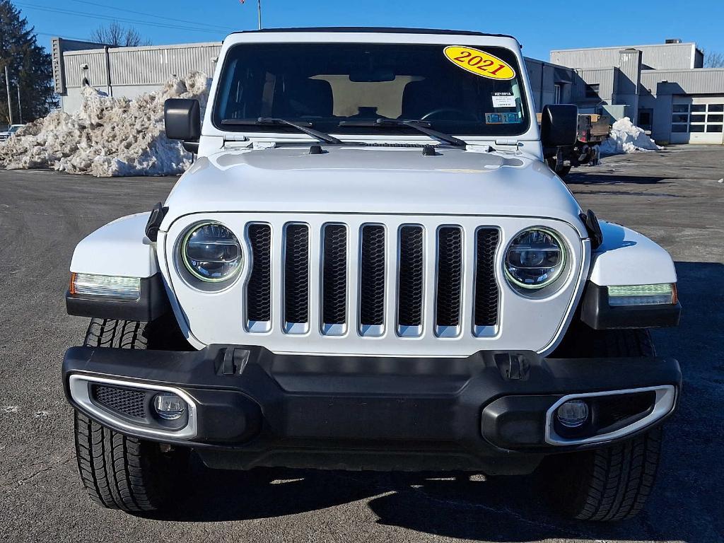 used 2021 Jeep Wrangler Unlimited car, priced at $28,998