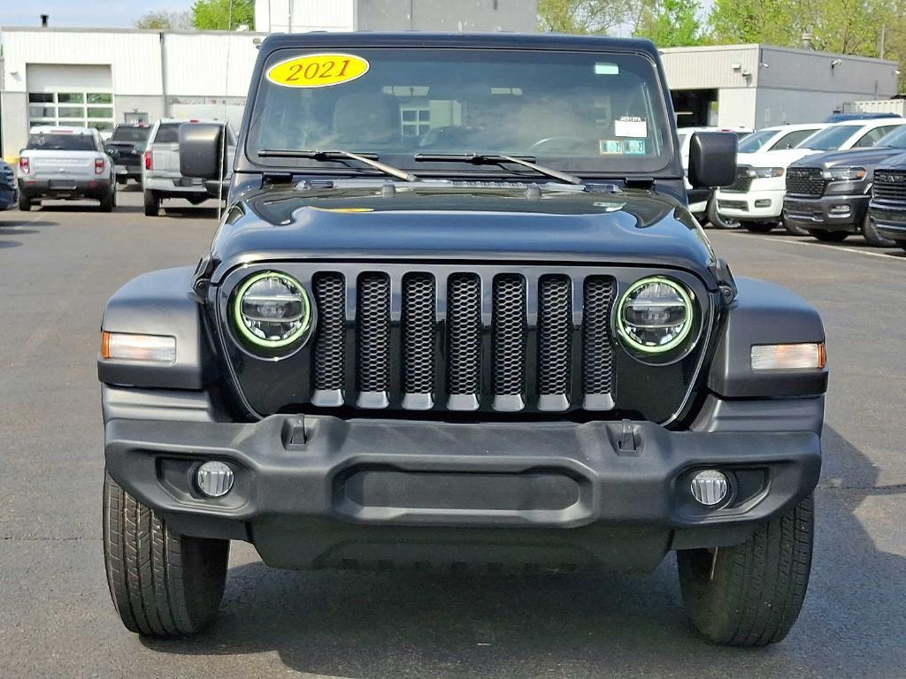 used 2021 Jeep Wrangler Unlimited car, priced at $28,998