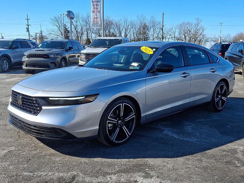 used 2025 Honda Accord Hybrid car, priced at $30,998