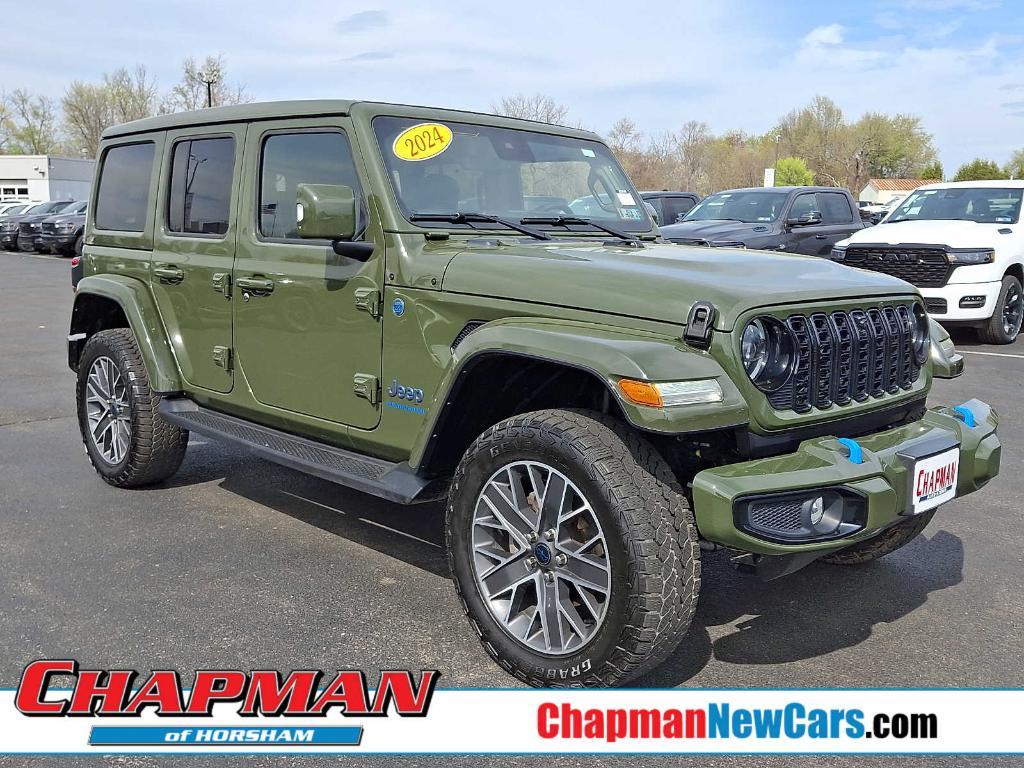 used 2024 Jeep Wrangler 4xe car, priced at $37,449