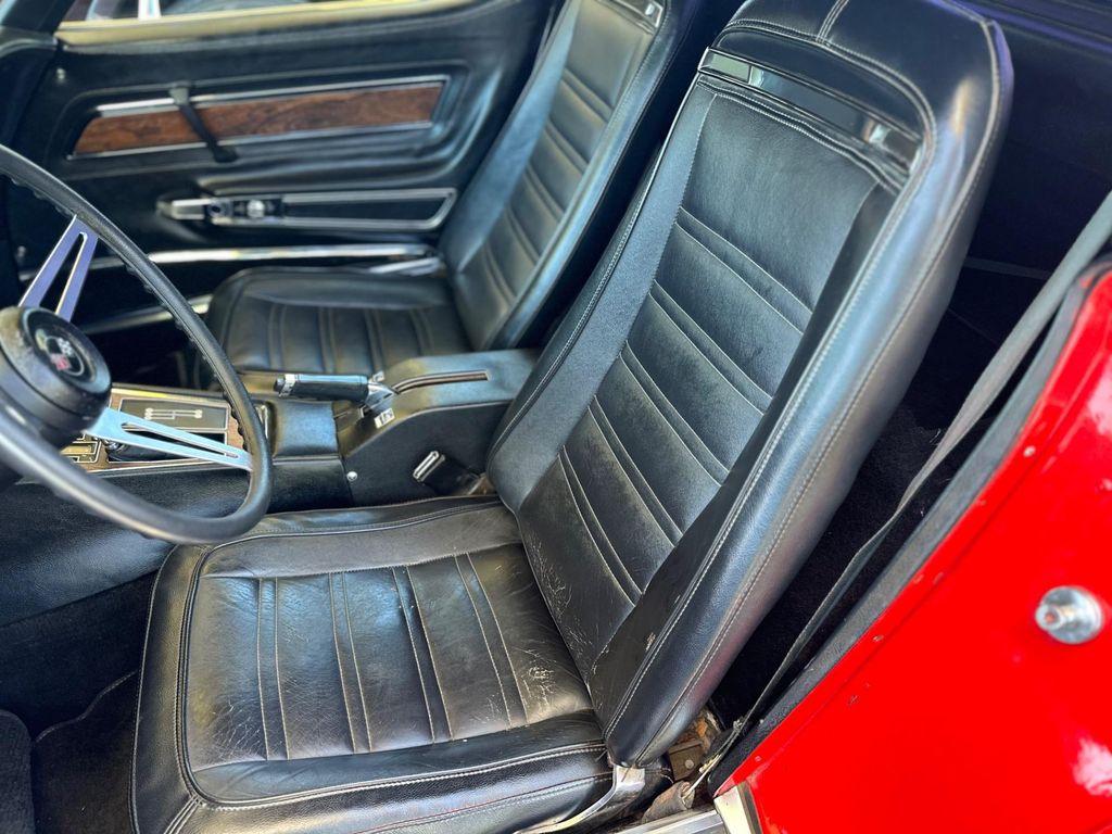 1974 Red Chevrolet Corvette