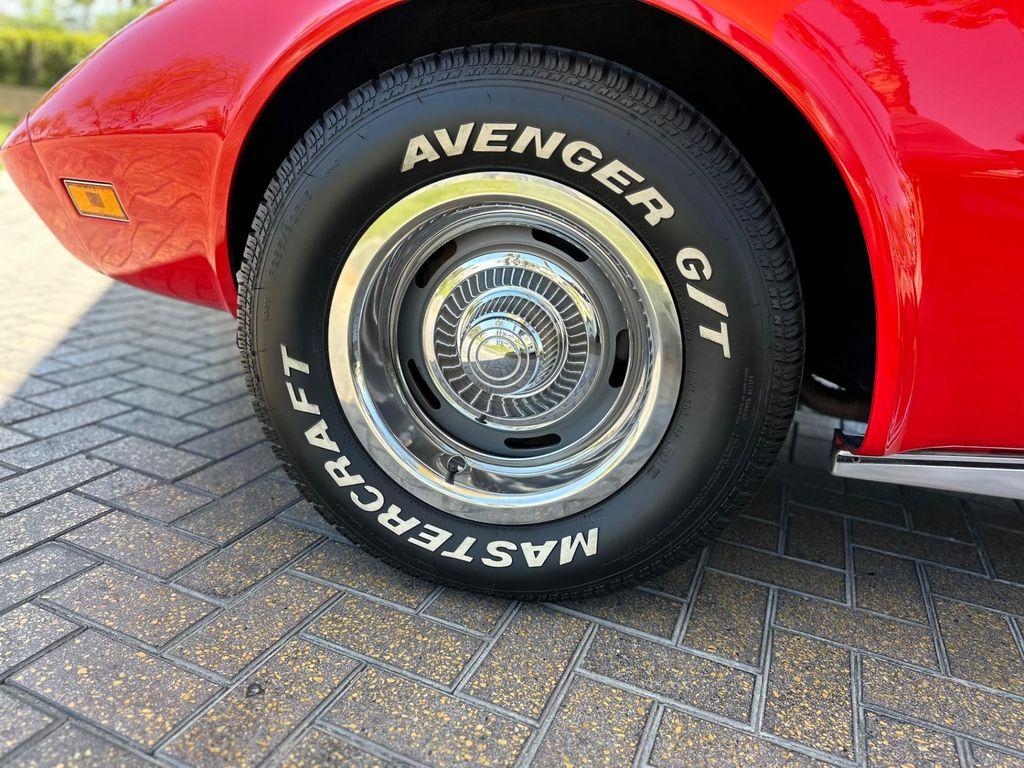 1974 Red Chevrolet Corvette