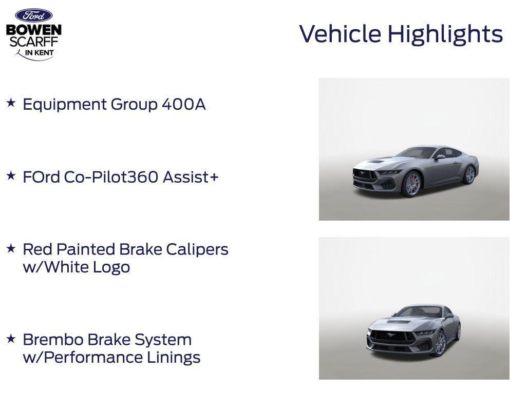 new 2025 Ford Mustang car, priced at $50,175