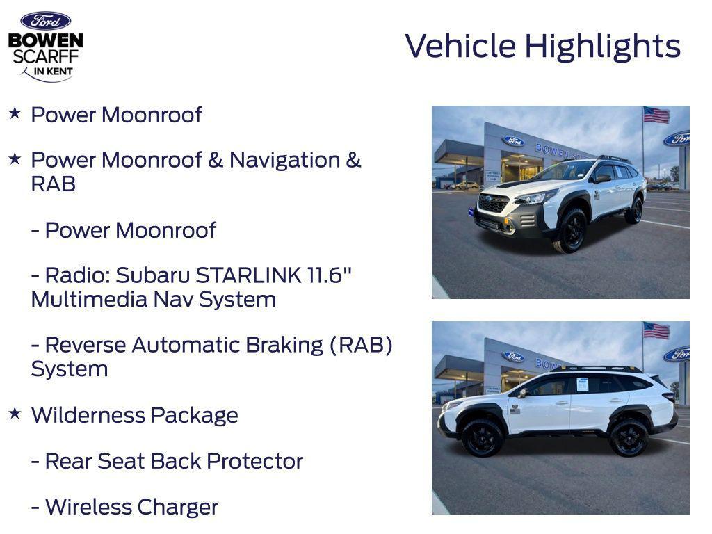 used 2023 Subaru Outback car, priced at $32,298