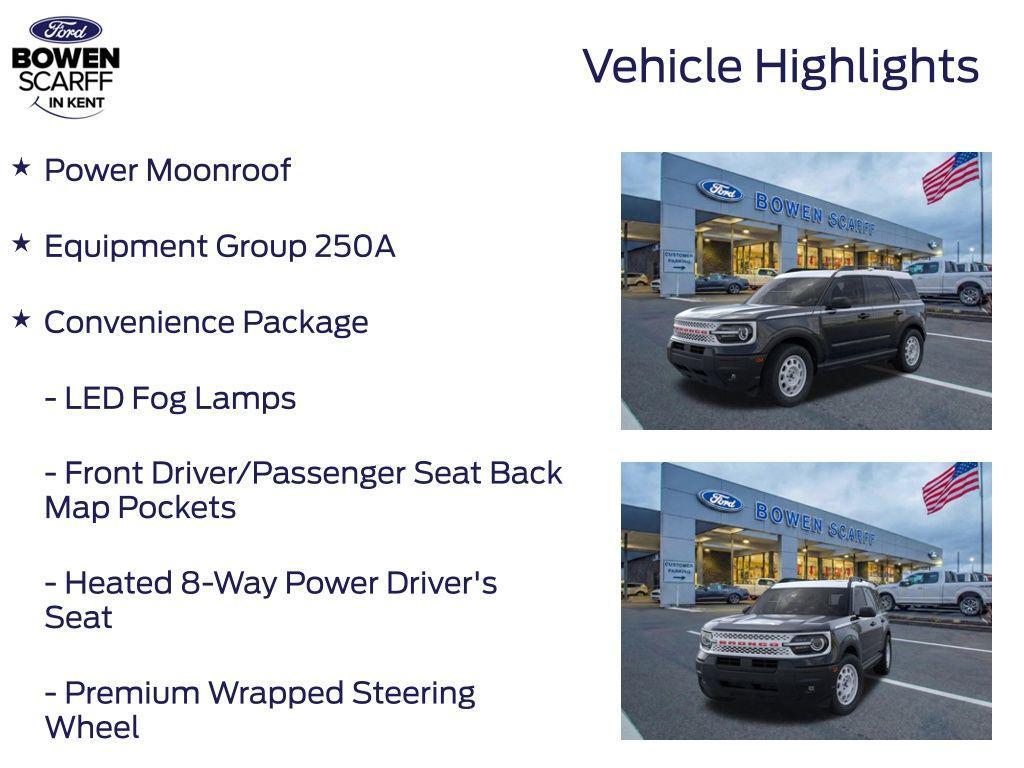 new 2025 Ford Bronco Sport car, priced at $35,916