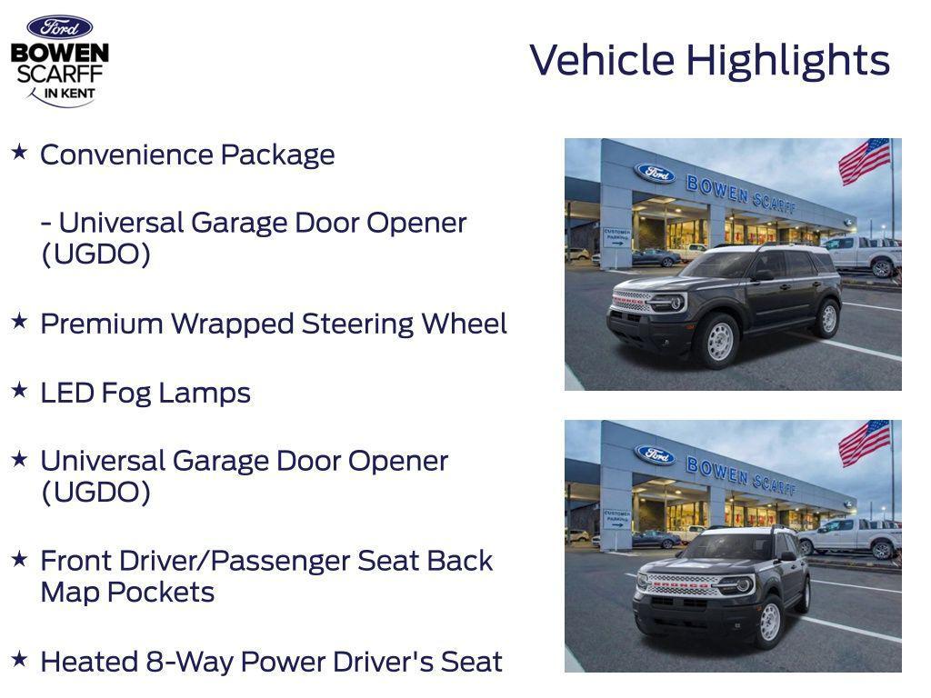 new 2025 Ford Bronco Sport car, priced at $35,916