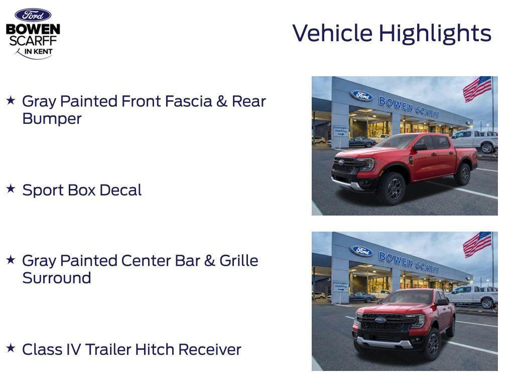 new 2025 Ford Ranger car, priced at $37,260