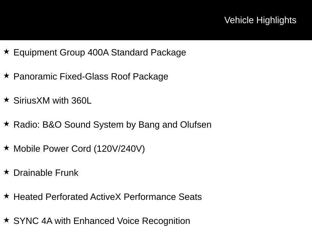 new 2026 Ford Mustang Mach-E car, priced at $54,337