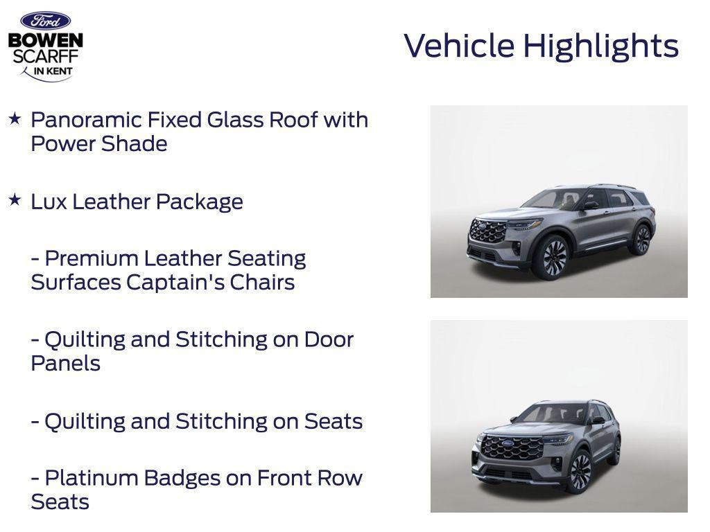 new 2026 Ford Explorer car, priced at $53,993