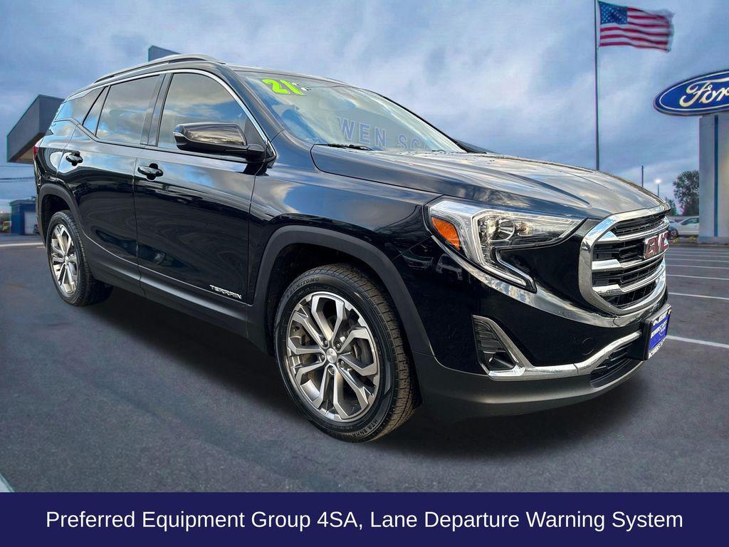 used 2021 GMC Terrain car, priced at $17,798