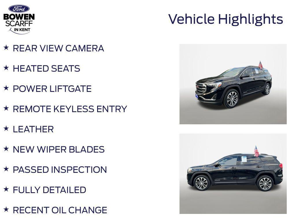 used 2021 GMC Terrain car, priced at $17,987